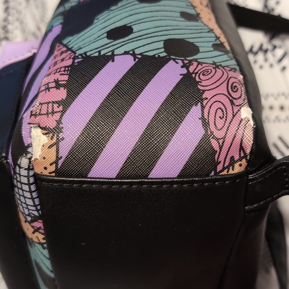 The Nightmare Before Christmas Jack & Sally Mini Backpack Bag Bioworld - Picture 3 of 9